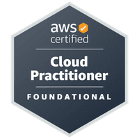 AWS Certified Cloud Practitioner Badge