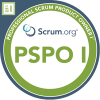 Professional Scrum Product Owner™ I (PSPO I) Badge