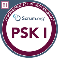 Professional Scrum™ with Kanban I (PSK I) Badge