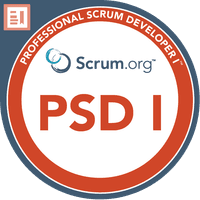 Professional Scrum Developer™ I (PSD I) Badge