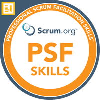 Professional Scrum Facilitation Skills™ Badge